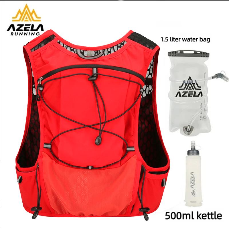 Reflective Vest Cycling - Hafif Su Torbası Yelek Sırt Çantası