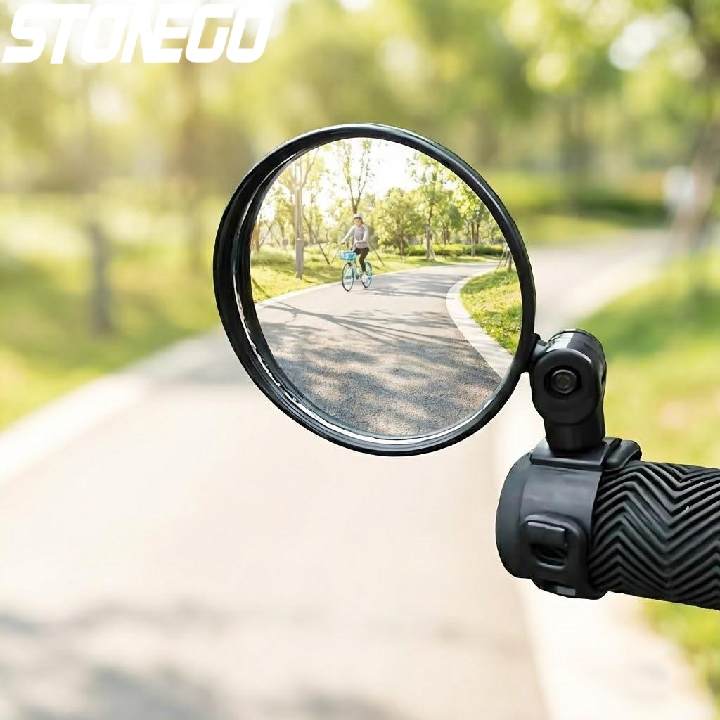 Mirror Handlebar Convex - Ayarlanabilir Bisiklet Gidon Dikiz Aynası Dışbükey