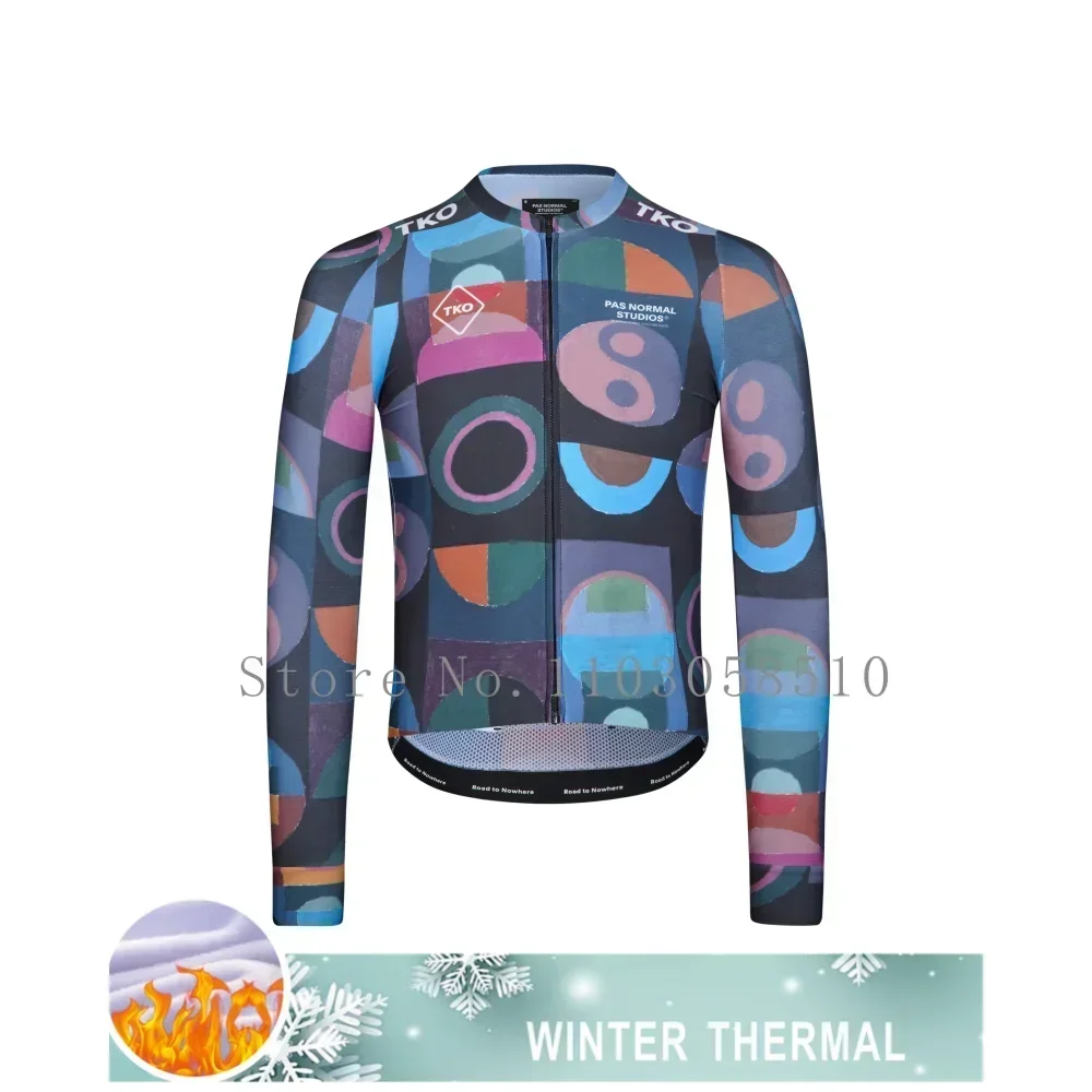 Cycling Commuter Jacket - 2025Erkekler Bisiklet Forması Kış Uzun Kollu