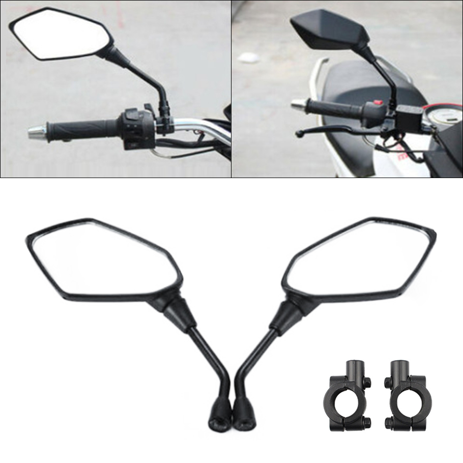 Mirror Handlebar Convex - 2 adet evrensel motosiklet dışbükey dikiz