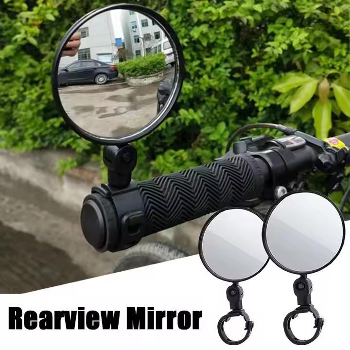 Mirror Handlebar Convex - Bisiklet Aynaları Dışbükey Geniş Açı Ayarlanabilir