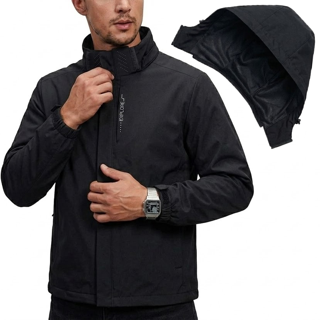 Erkek Su Geçirmez Taktik Rüzga - Cycling Commuter Jacket incelemesi ve fiyatı