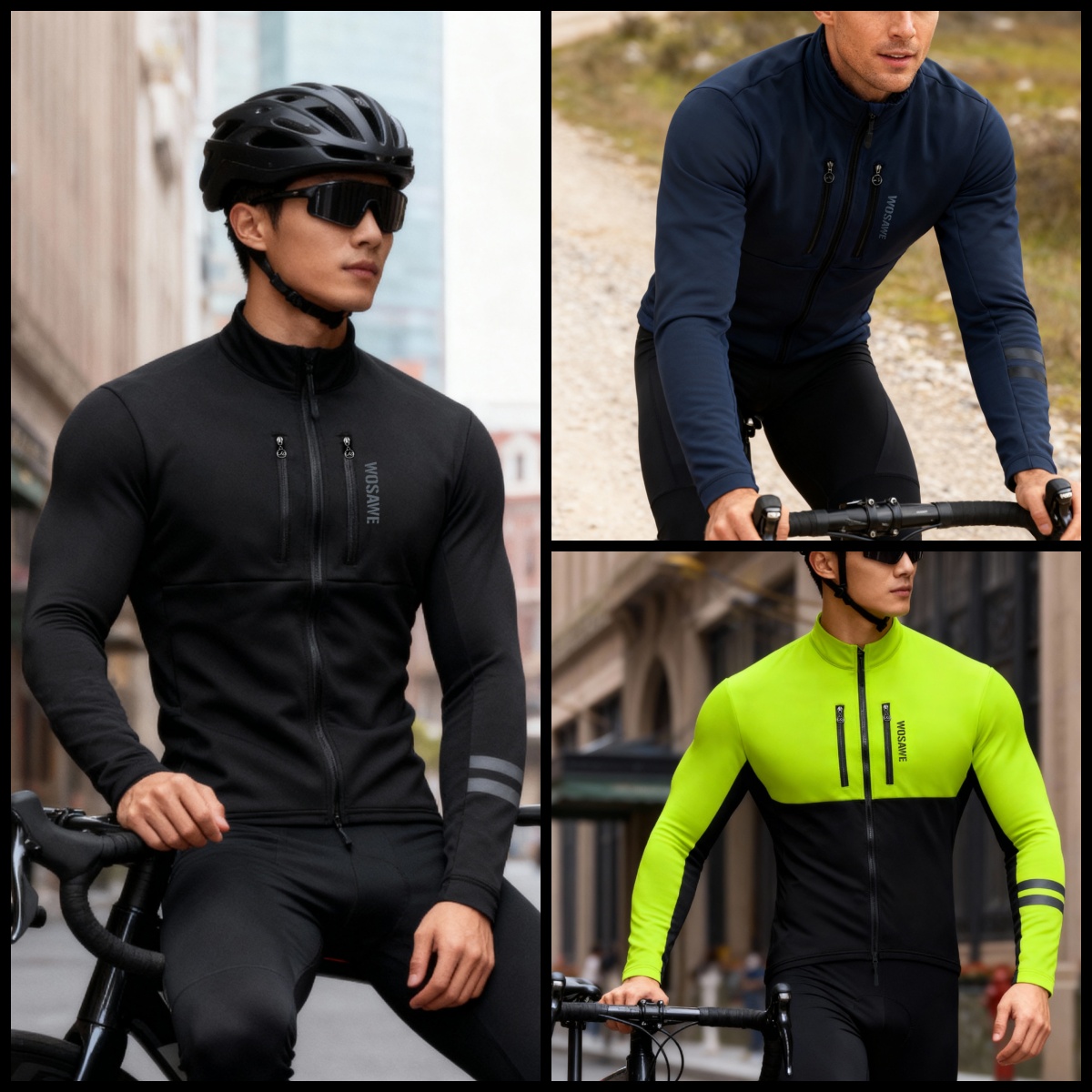 WOSAWE bisiklet ceketi kış ter - Cycling Commuter Jacket incelemesi ve fiyatı