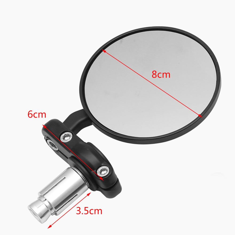 2 adet Motosiklet Aynası Yuvar - Mirror Handlebar Convex incelemesi ve fiyatı