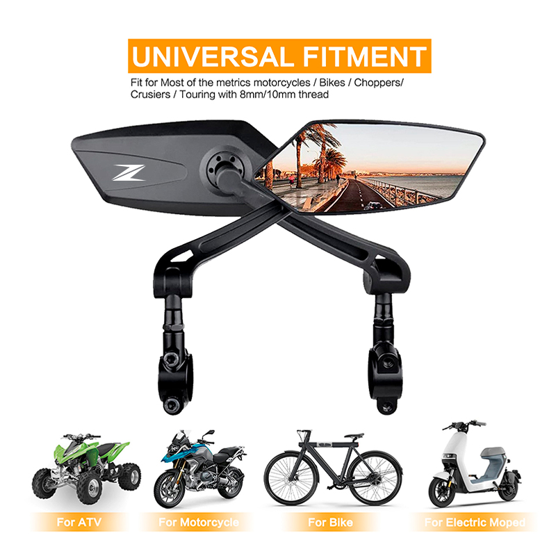 Kawasaki Z Z900 Z1000 Zontes 1 - Mirror Handlebar Convex incelemesi ve fiyatı